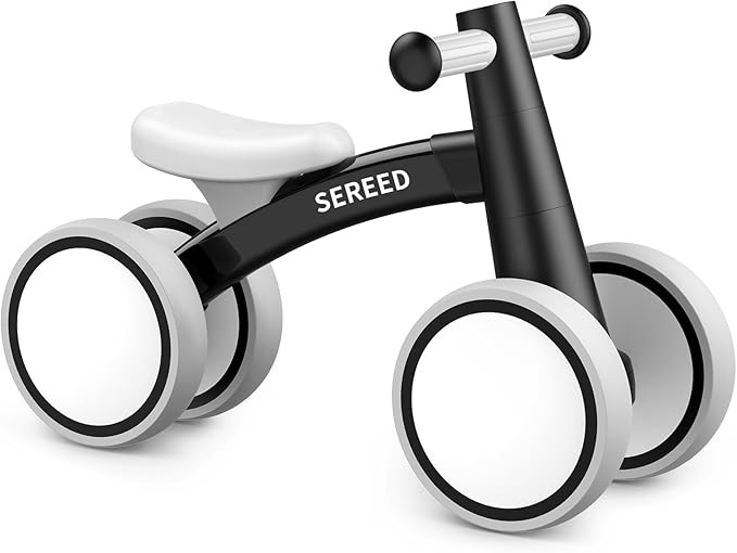 SEREED Baby Balance Bike for 1 Year Old Boys Girls 12-24 Month Toddler Balance Bike, 4 Wheels Tod... | Amazon (US)