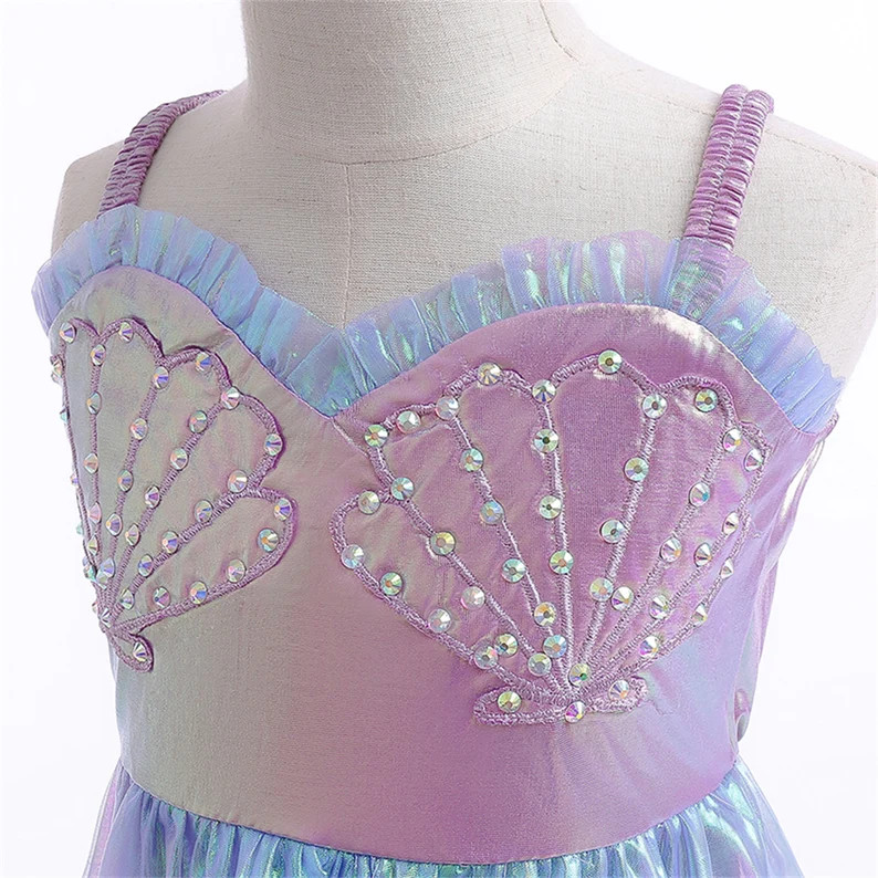 2023 New Girls Mermaid Party Dress Princess Dress up for Ariel - Etsy | Etsy (US)