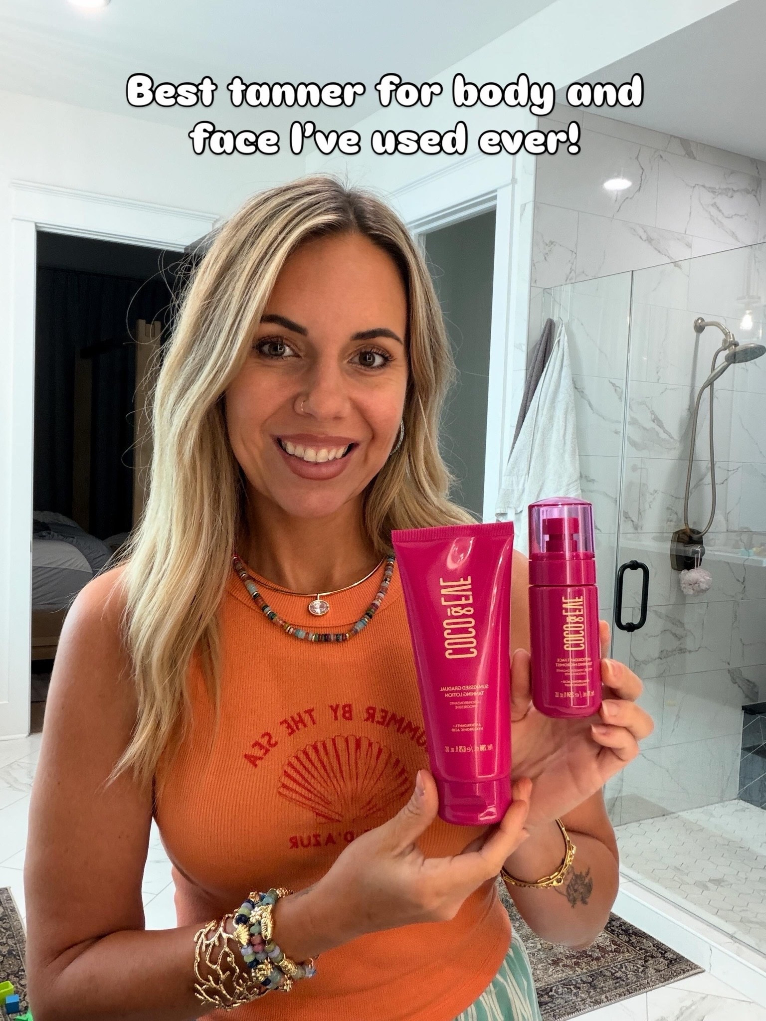 My absolute favorite face and body tanner from Coco and Eve is on a side wide 25% off sale!!! gift yourself a nice tan for Mother’s Day that is made with clean ingredients.