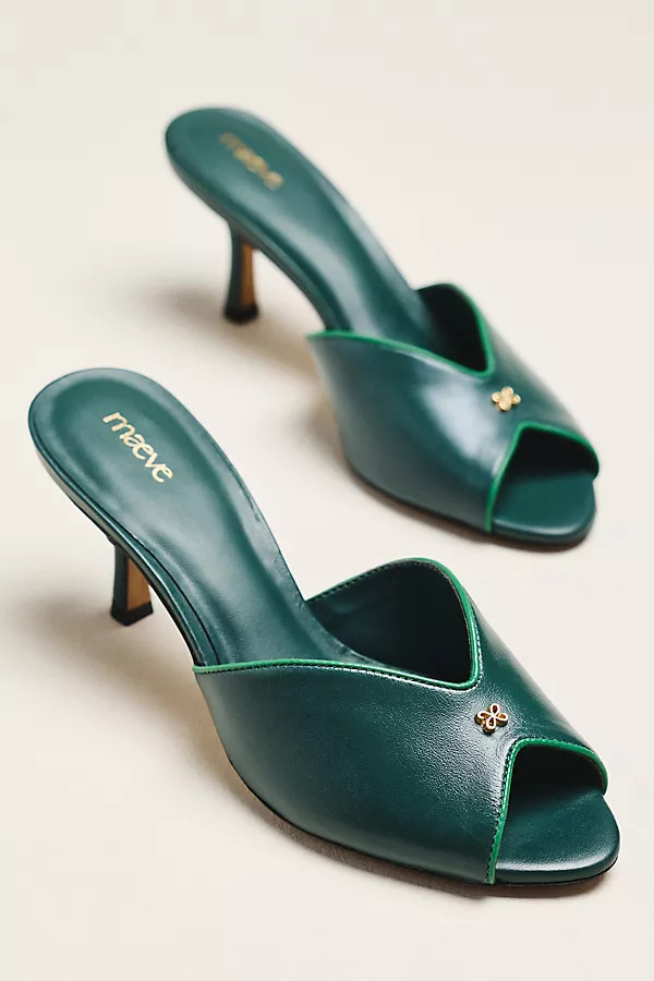 Peep-Toe Kitten Heels | Anthropologie (US)
