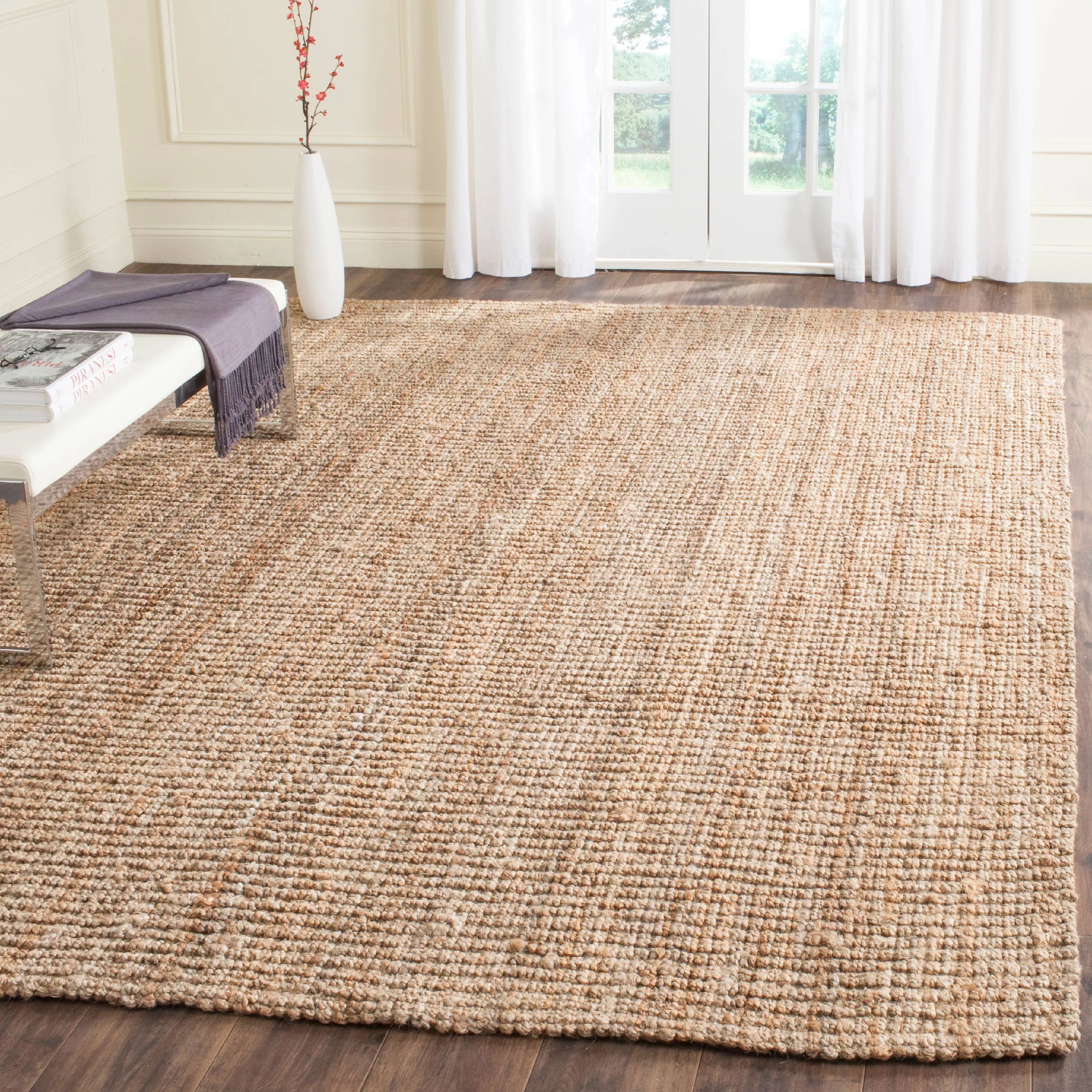 SAFAVIEH Natural Fiber Levi Braided Area Rug, Natural, 10' x 14' - Walmart.com | Walmart (US)