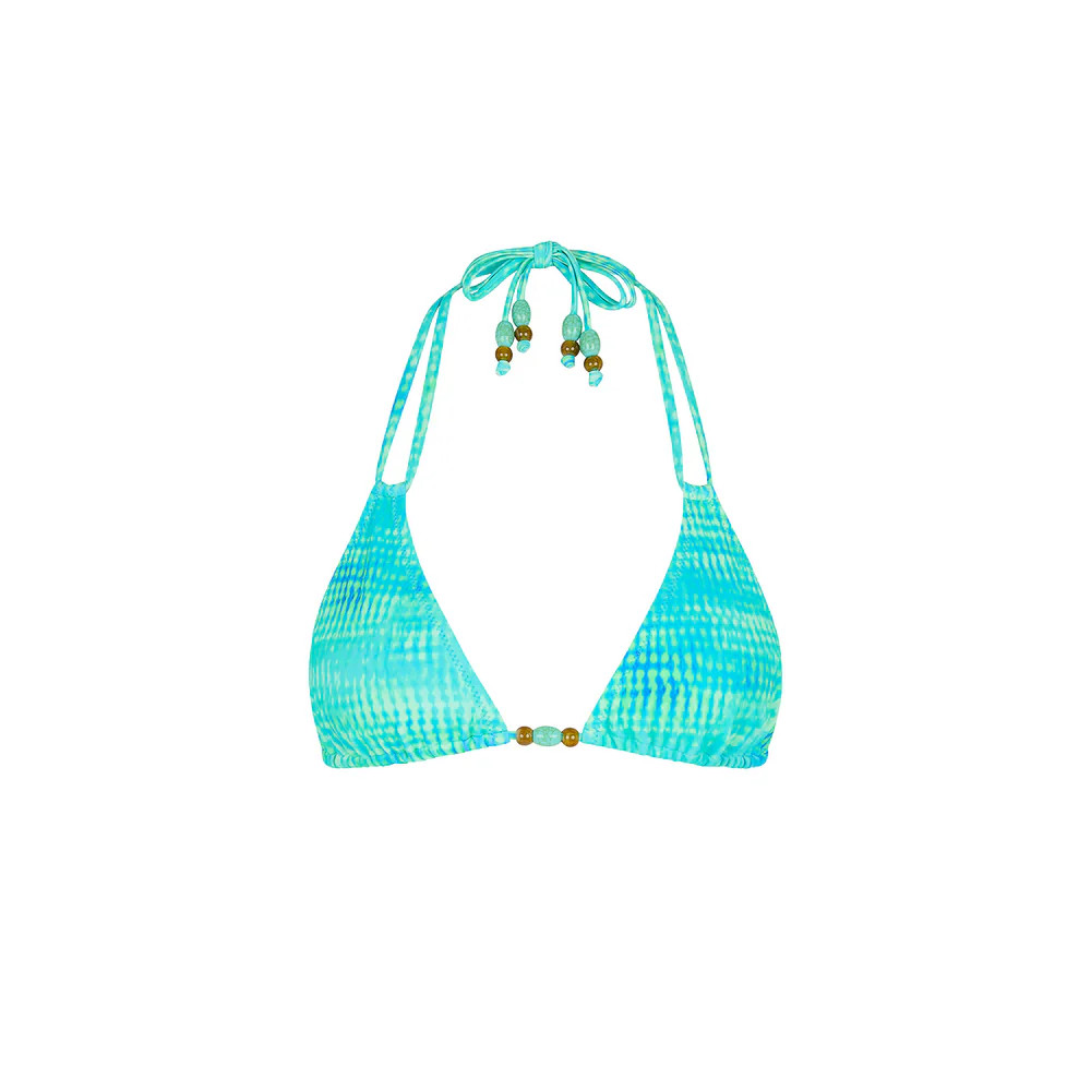 Halter Bralette Bikini Top - Summer Seas | Kulani Kinis US