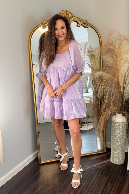 Lilac purple mini dress

Easter dress - homecoming dress 

#LTKSeasonal #LTKstyletip #LTKfindsunder100