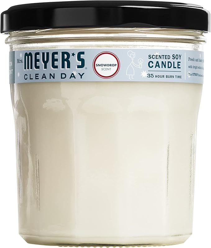 Mrs Meyer's, Snow Drop Candle, 7.2 Ounce | Amazon (US)