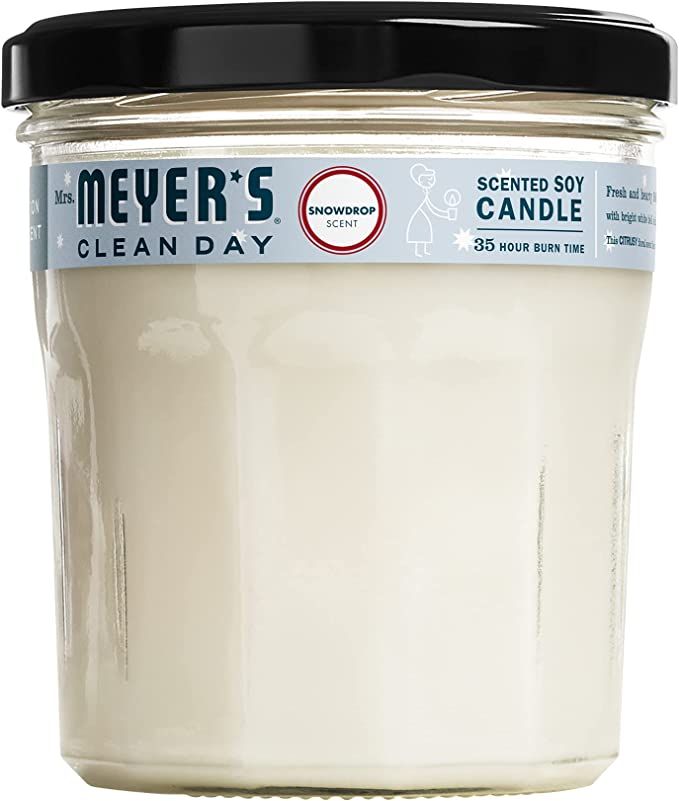 Mrs Meyer's, Snow Drop Candle, 7.2 Ounce | Amazon (US)