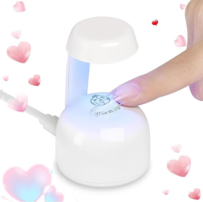 Beetles Mini Uv Light for Gel Nails Flash Curing Innovative with Smart Sensor for Easy and Fast E... | Amazon (US)