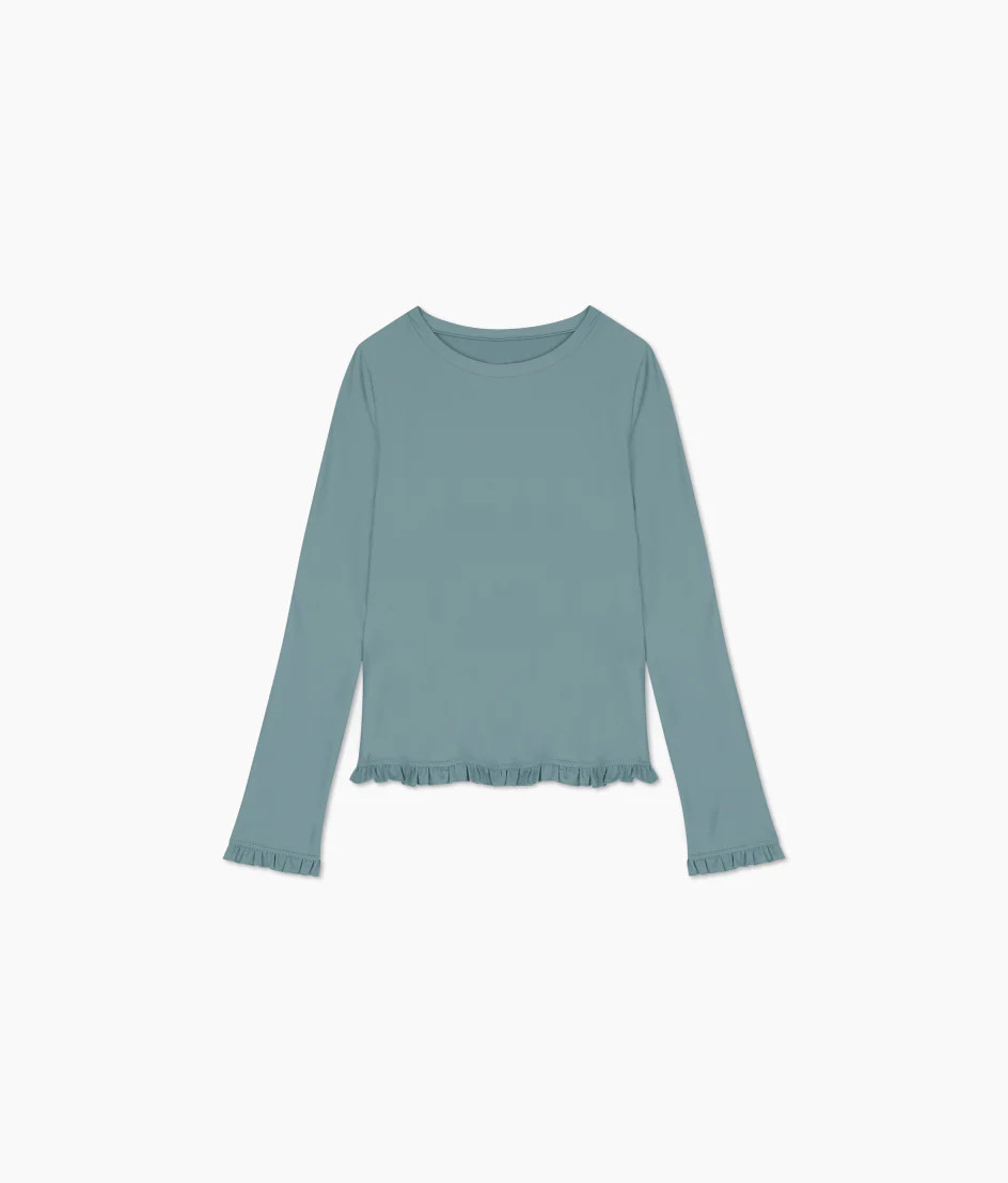 The Waterside Ruffle Rash Guard | Summersalt | SummerSalt