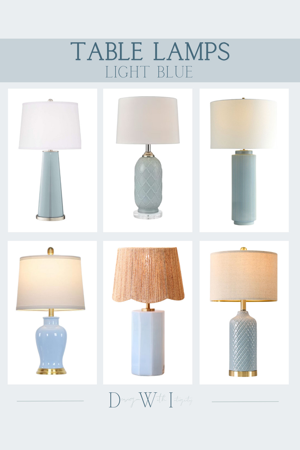 Soft, serene, and timeless—light blue table lamps bring a touch of calm sophistication to any room. Whether paired with crisp whites for a coastal feel or layered with warm neutrals for balance, these lamps create a soothing focal point that complements any design style. Perfect for bedrooms, living rooms, or entryways where lighting meets style.

Shop the post to add a subtle pop of color to your home.

25 High-Performing Hashtags:
#tablelamps #homedecorideas #ltkhome #shopltk #ltkdecor #interiordesigninspo #homeinteriorstyle #coastaldecor #moderntraditional #bluehomedecor #lightingdesign #homestylingideas #beautifulhomes #homeinspo #interiordecorating #moodboarddesign #styledspaces #designinspiration #homeaccessories #homedesignideas #decortrends #interiorstyleguide #designwithintegrity #shopthelook #lightinginspo 

 #LTKHome