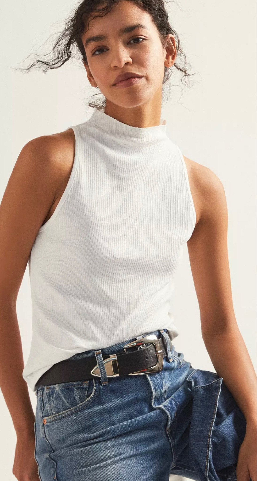Maeve Cropped Racerback Tank curated on LTK