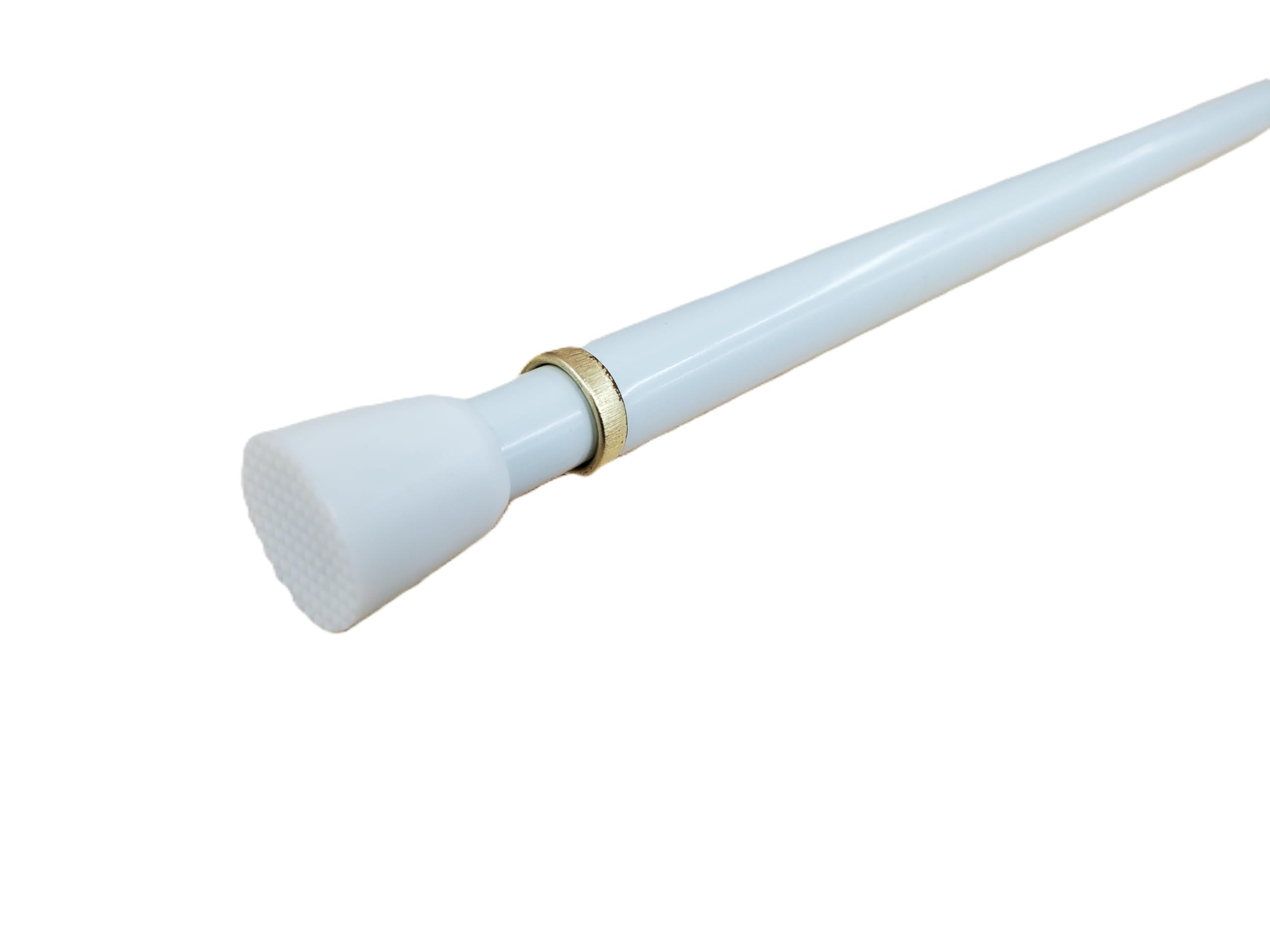 Van Wyck Regular Duty Lightweight Tension Rod 7/16" Diameter Adjusts from 28-48 Inches White Fini... | Amazon (US)