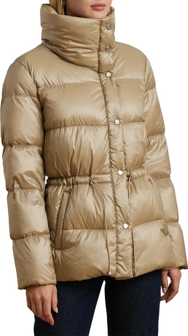 Soft Loft Quilted Down Puffer Coat | Nordstrom