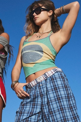 UO Brazil Flag Cami | Urban Outfitters UK