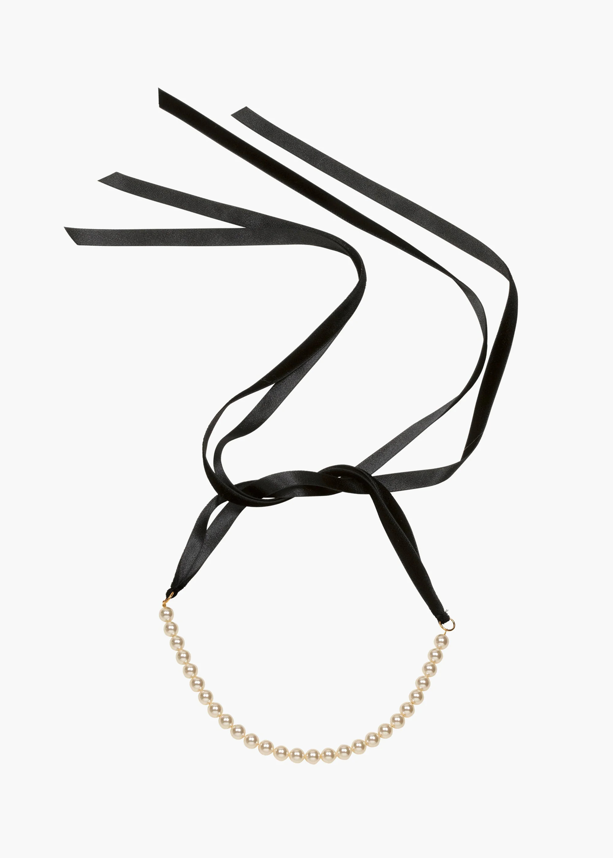 Pearl Ribbon Tie | Jennifer Behr 