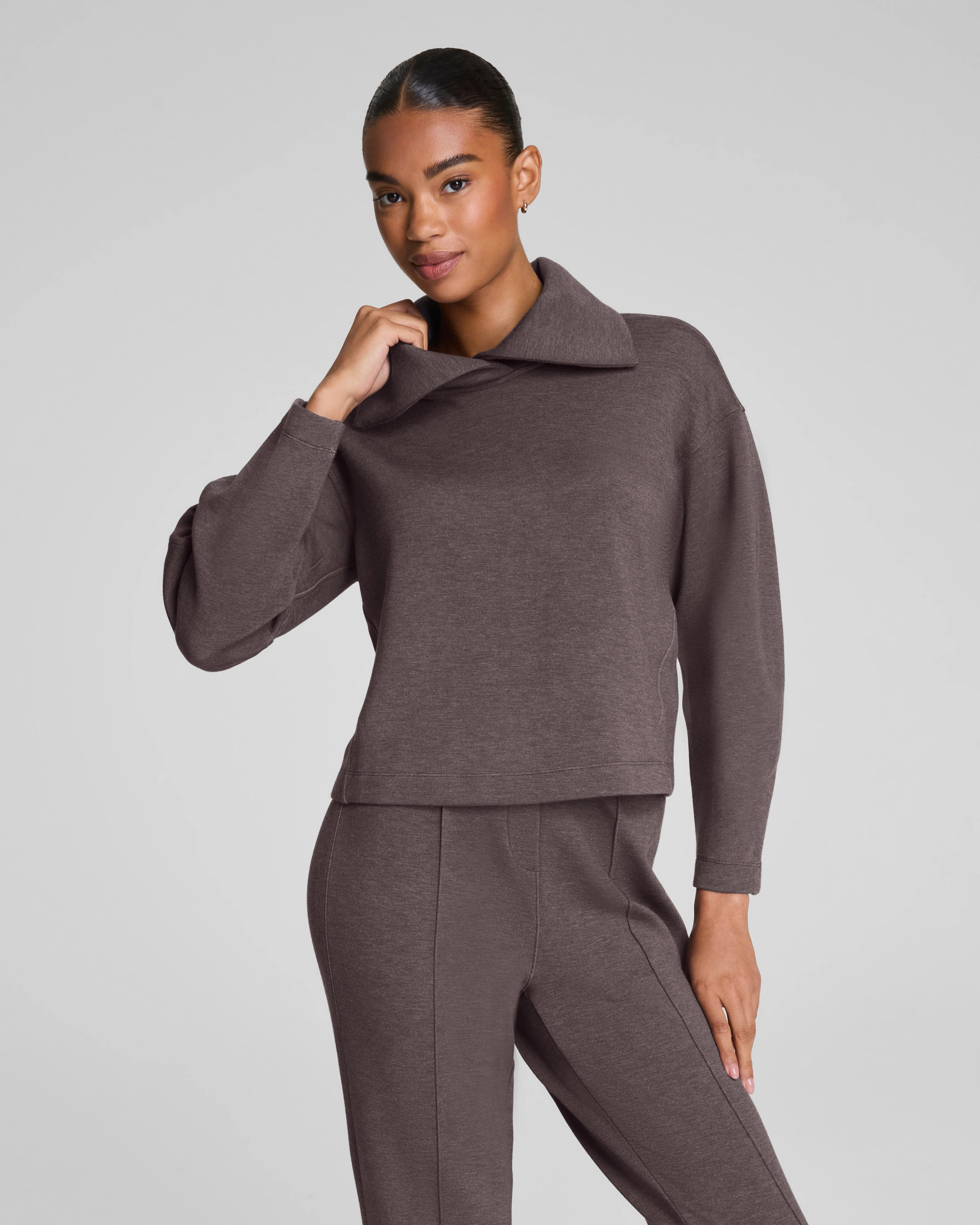 Collared Long Sleeve Top | Spanx