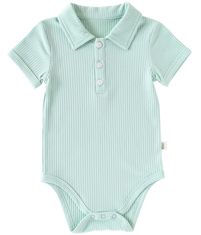 Enfants Chéris Polo Bodysuit Baby Boy Collared Short Sleeve Preppy Clothes 3-24 Months | Amazon (US)