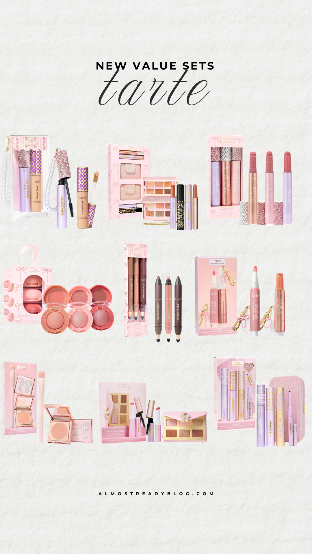 ALMOSTREADY15 - 15% off the holiday collection with my exclusive @Tarte  code!!

Tarte value sets make an easy holiday gift idea for any beauty lover.

tarte value sets, tarte gift sets, tarte makeup sets, holiday beauty gifts, makeup gift sets, beauty gift ideas, holiday makeup sets, tarte holiday gifts, gifts for her, beauty stocking stuffers

#LTKSaleAlert #LTKBeauty