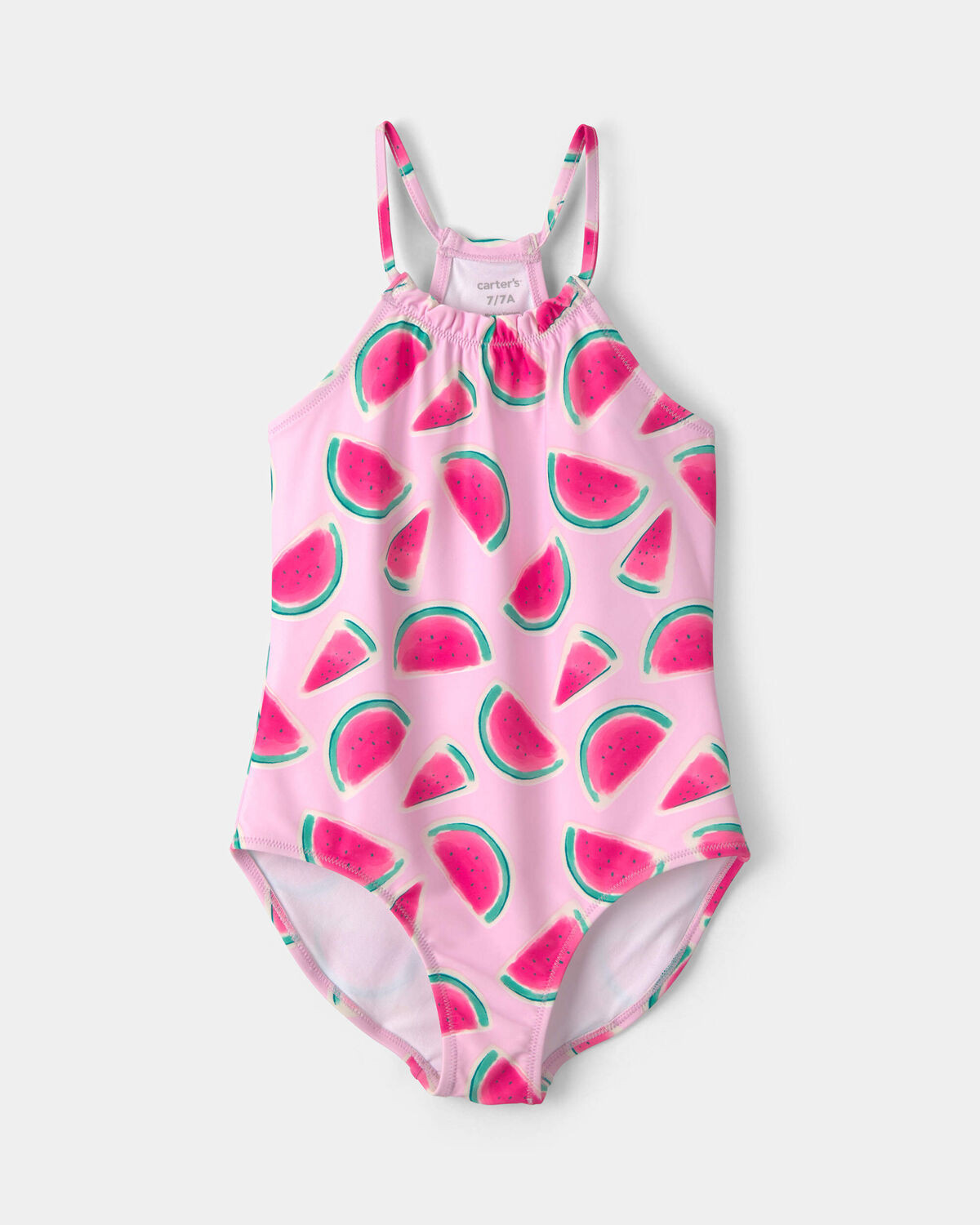 Girls Watermelon 1-Piece Swimsuit - Pink | Carter's Inc