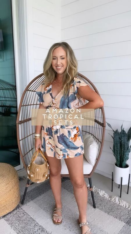 Amazon fashion amazon finds tropical two piece sets vacation outfit resort wear 

#LTKtravel #LTKSeasonal #LTKunder50