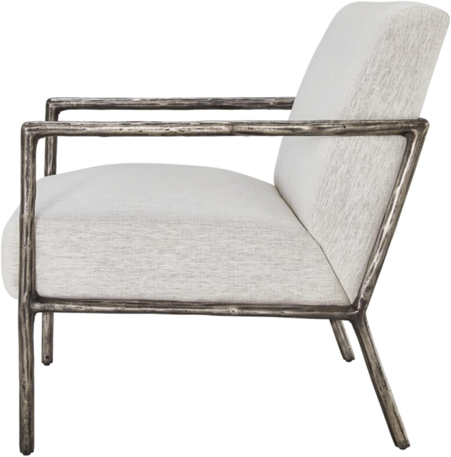 Signature Design by Ashley Ryandale Modern Accent Chair, Linen | Amazon (US)