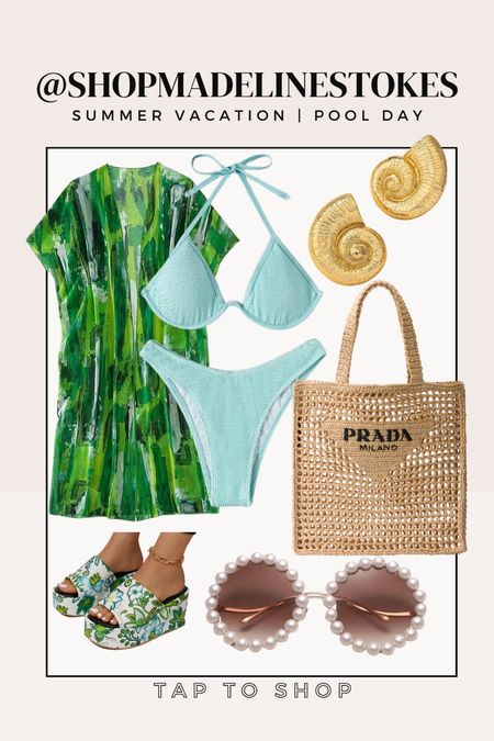 Pool day outfit | swimsuit and coverup for the beach / Cabo! 

#LTKstyletip #LTKtravel #LTKswim
