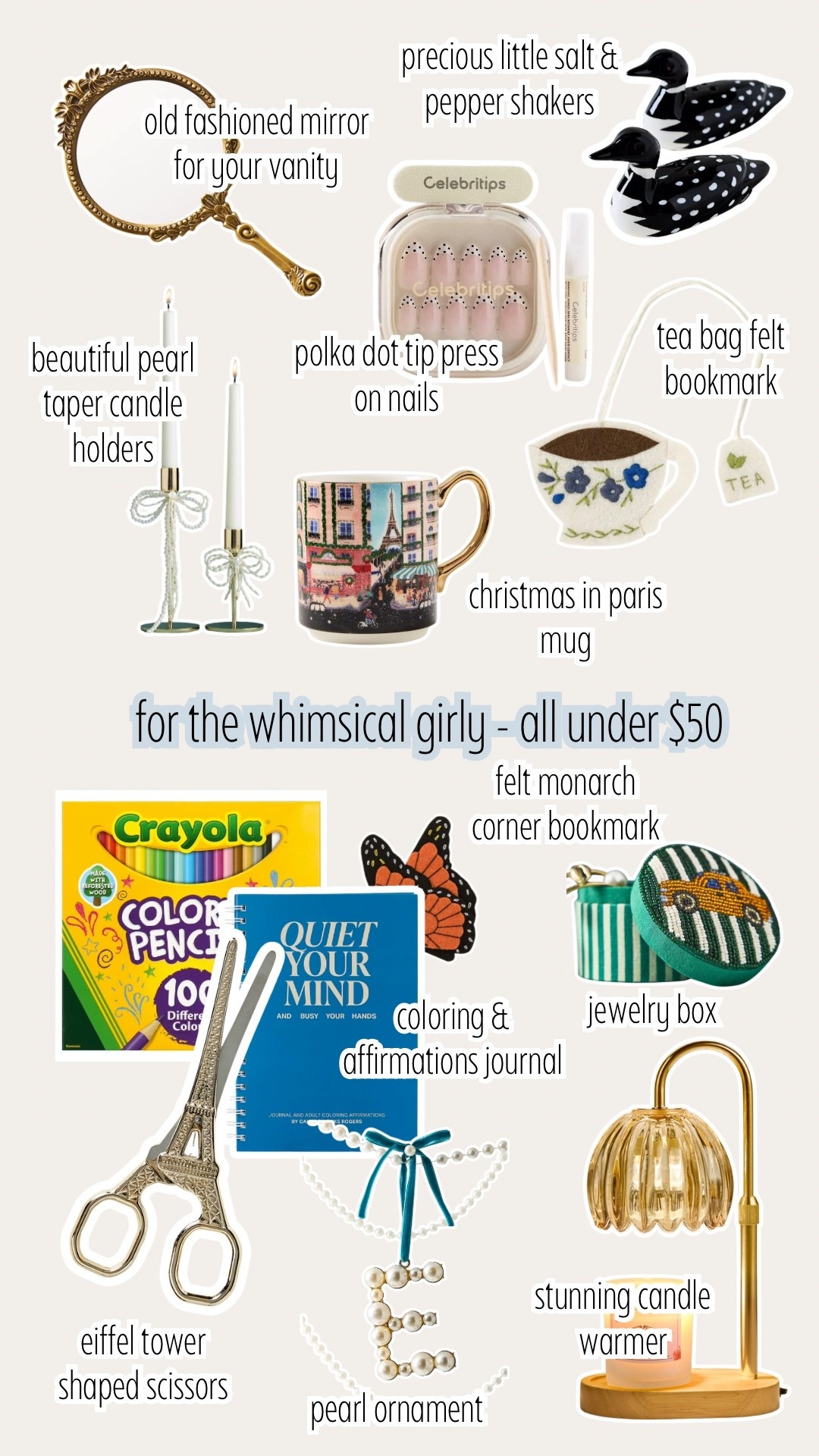 whimsical gifts under $50

#LTKFindsUnder50 #LTKHoliday #LTKGiftGuide