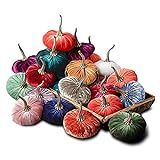 6.25 Inch Wholesale Large Velvet Pumpkins Set of 24, You Choose Colors, Wholesale Bulk Home Decor, H | Amazon (US)