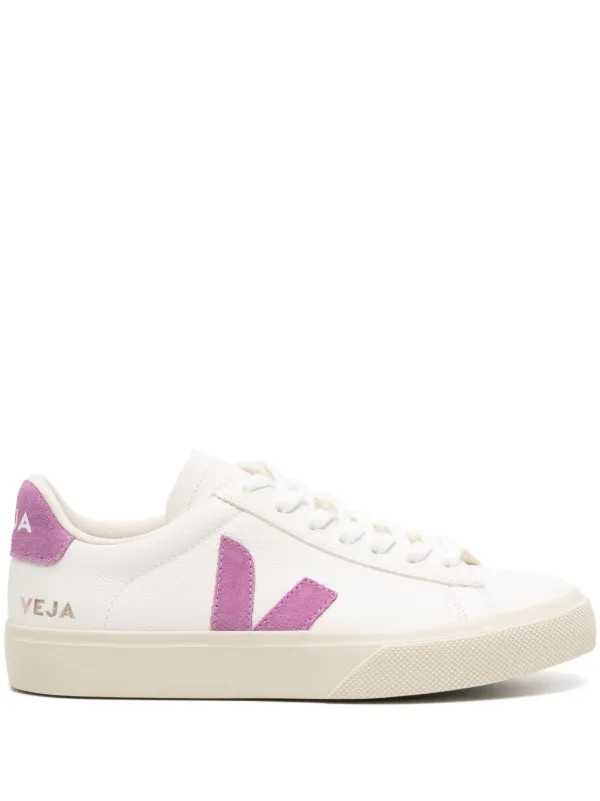 VEJA Campo Leather Sneakers - Farfetch | Farfetch Global