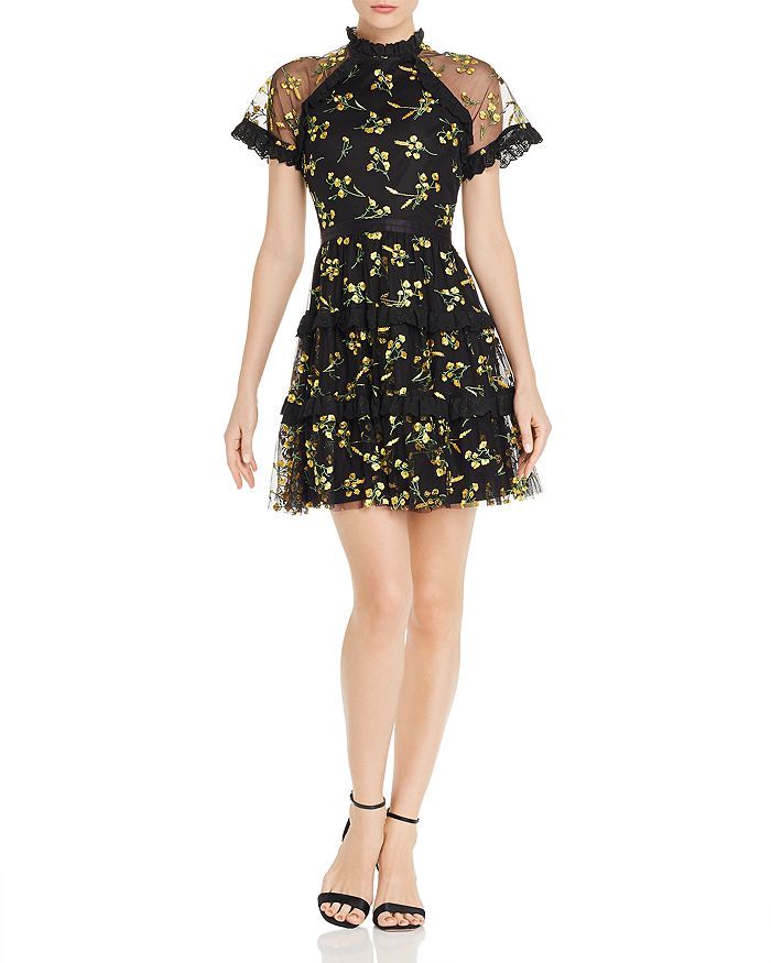 Floral-Embroidered Dress - 100% Exclusive | Bloomingdale's (US)
