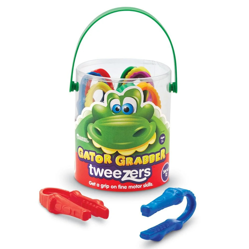 Learning Resources Gator Grabber Tweezers, Set of 12 | Walmart (US)
