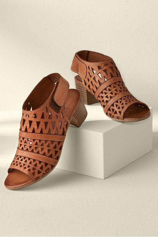 Spring Step Dorotha Open Booties | Soft Surroundings