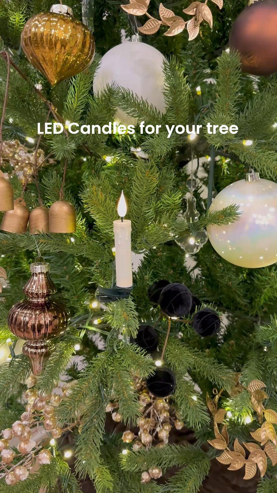 If you haven’t seen these amazing LED candles for your Christmas tree yet, you are missing out!!

I love the extra glam they add

#christmas2025 #christmastreedecor

#LTKSeasonal #LTKHoliday #LTKHome