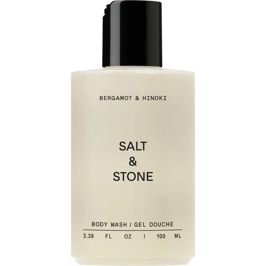 SALT & STONE Bergamot & Hinoki Body Wash in Travel at Nordstrom, Size 3.4 Oz | Nordstrom