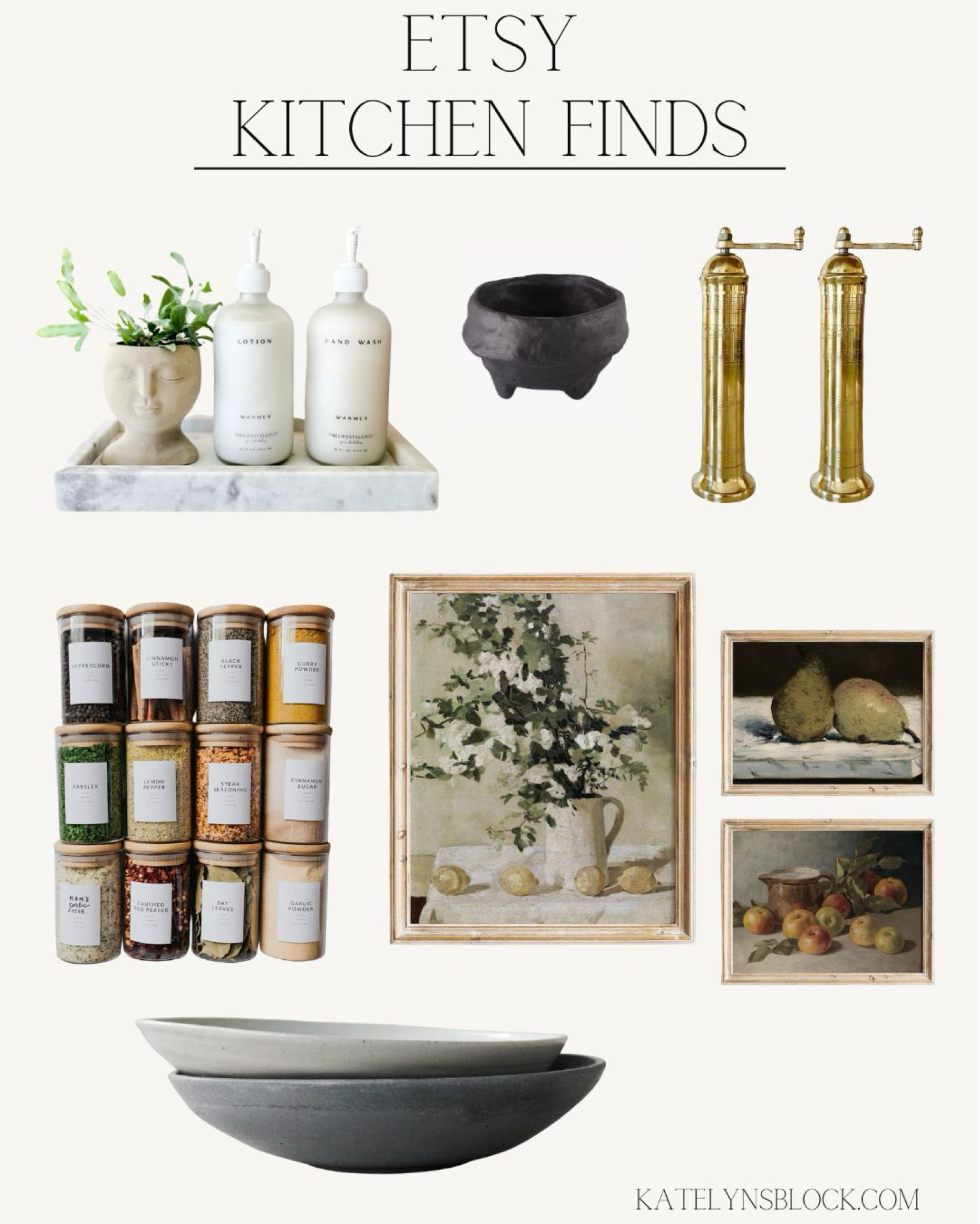Etsy Kitchen Finds 
#kitchen #kitchendecor #kitchendesign #kitchenart #marble #brass 

#LTKhome #LTKGiftGuide #LTKfindsunder100