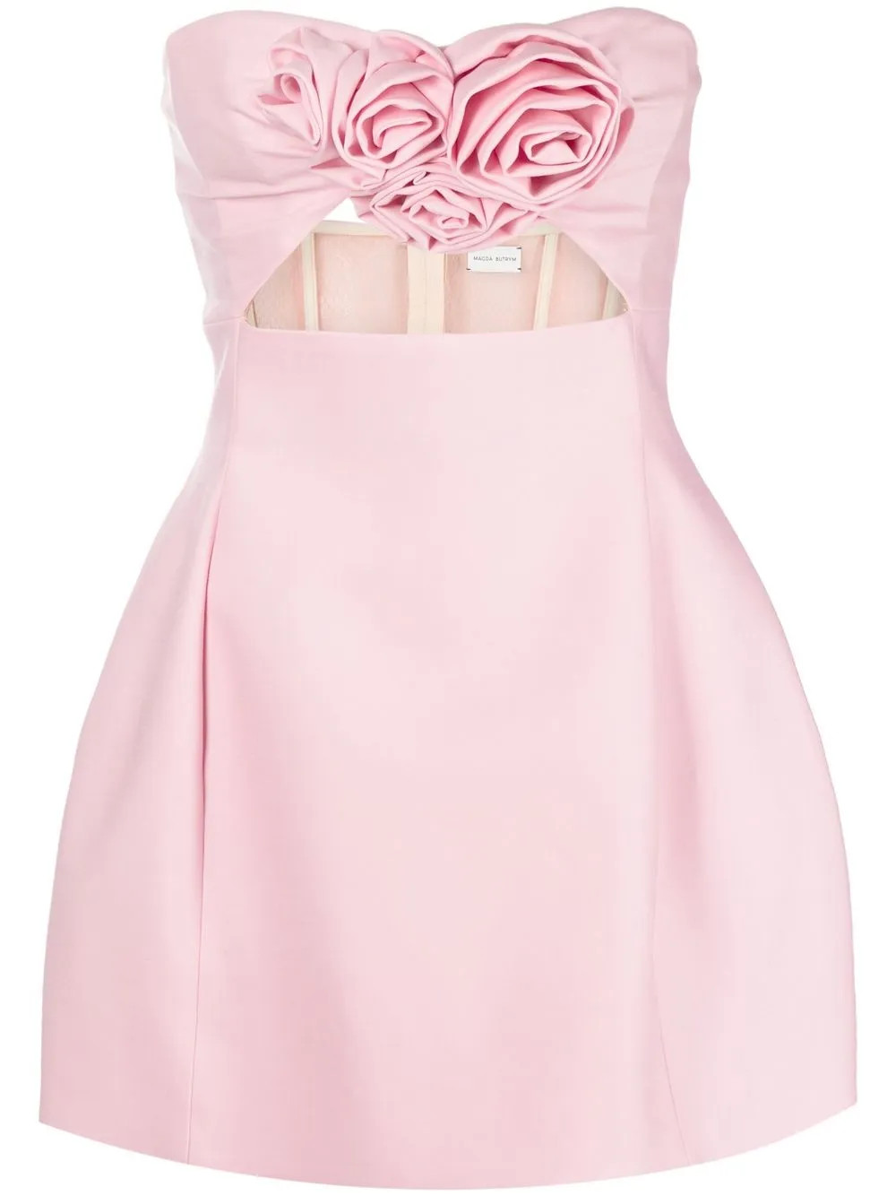 Magda Butrymoff-shoulder floral minidress | Farfetch Global