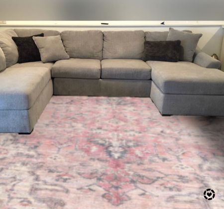  New basement / living room washable rug!! Loving the pink  

Pink rug, washable rug, grey couch, living room , basement , gray rugg


#LTKhome #LTKstyletip