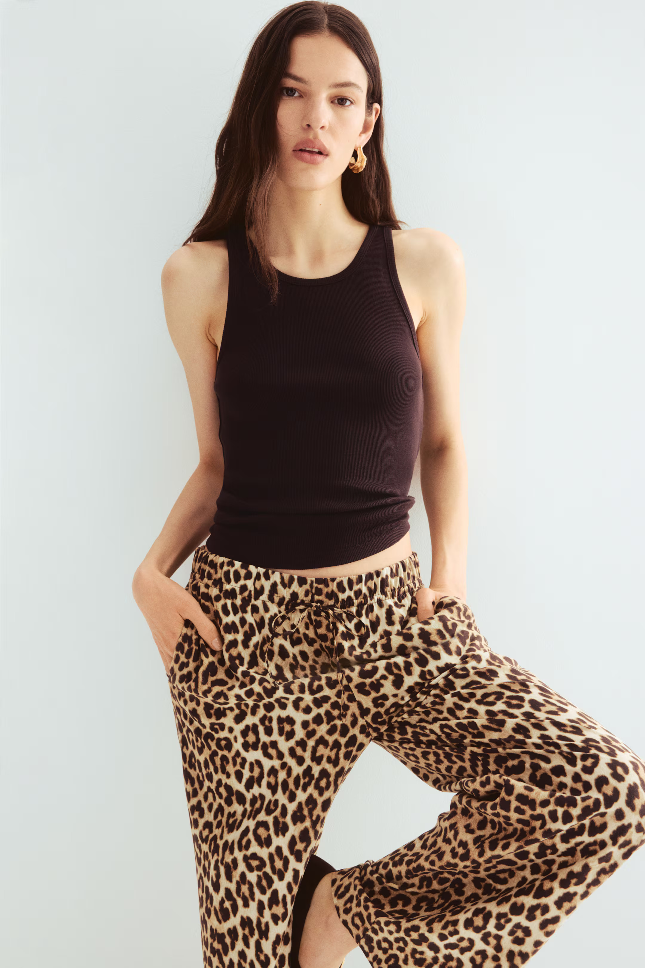 Wide-cut Pull-on Pants | H&M (US + CA)