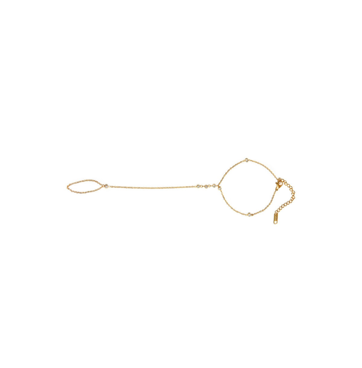 Path Hand Chain Bracelets - Gold | Macy's