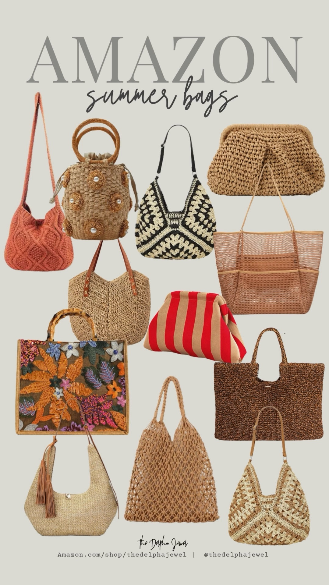 How fun are these bags for spring and summer☀️👜

#LTKTravel #LTKFestival #LTKSwim