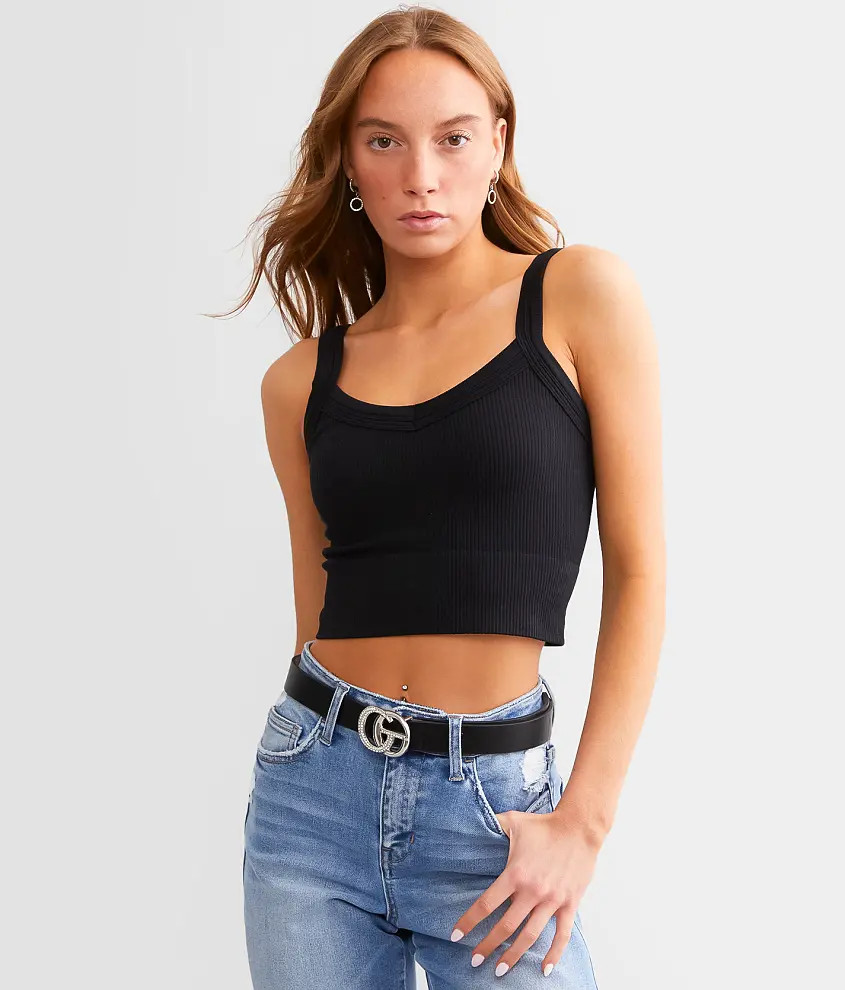 Ribbed Stretch Brami | Buckle