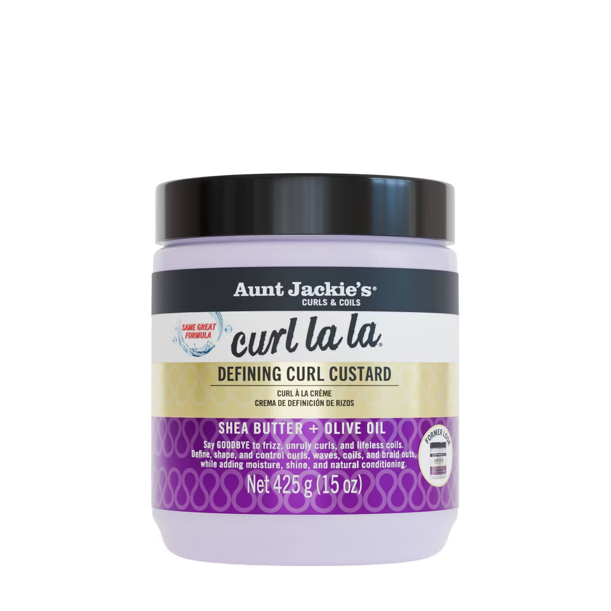 Aunt Jackie's Curl La La Defining Curl Custard - 15oz: For Textured & Curly Hair, Cream Form, Cur... | Target