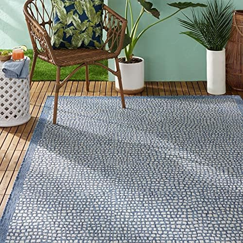 Home Dynamix Tommy Bahama Marlin Indoor/Outdoor Area Rug, Blue, 5'3"x7'3" Rectangle | Amazon (US)