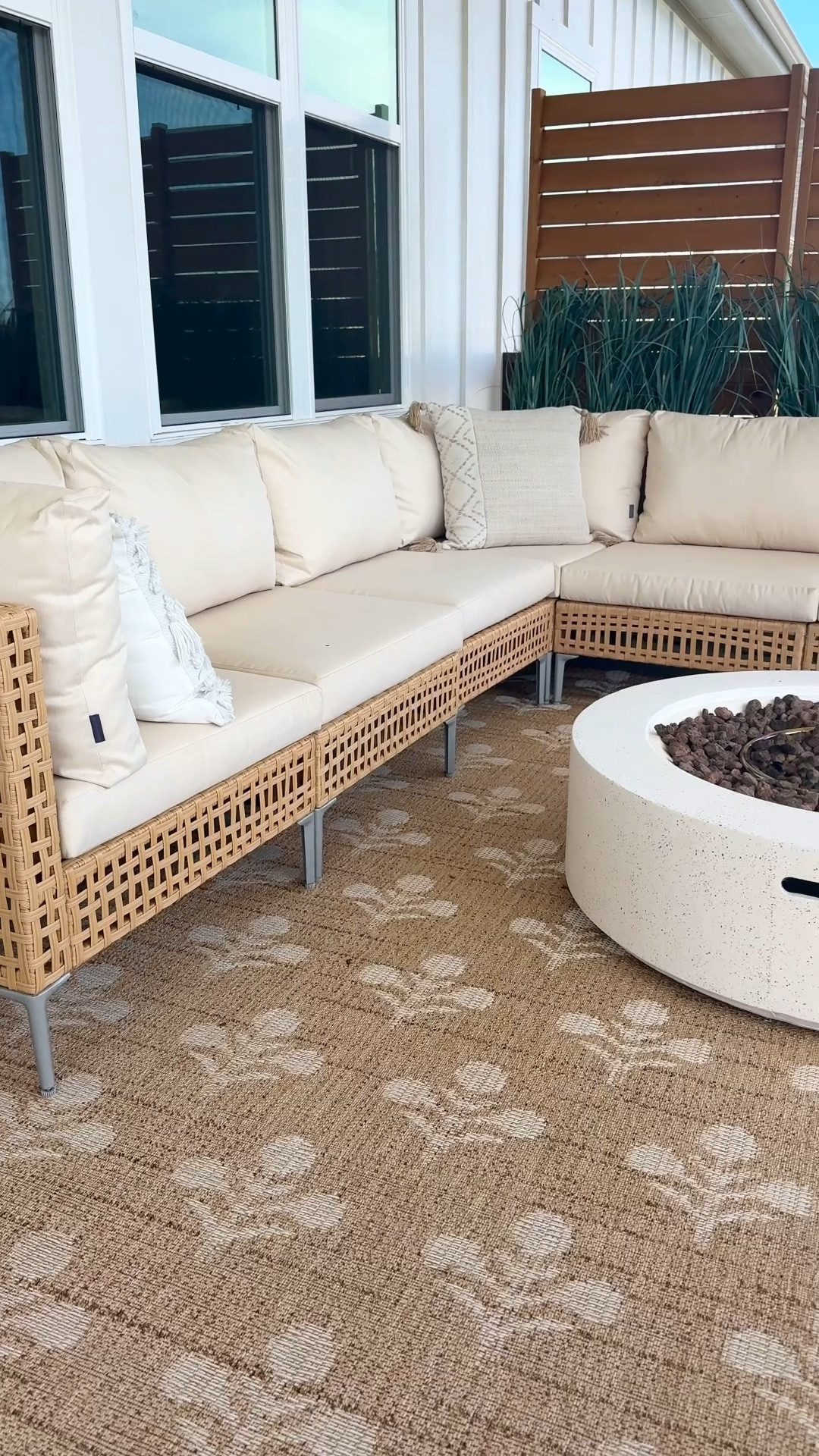 Our outdoor rug is on sale for Labor Day right now 🤍 It’s the piece that pulled our whole patio together — makes the space feel warm, finished, and like another room of the house. Linking it plus a few of our outdoor favorites here before the sale ends!

#LTKSaleAlert #LTKHome #LTKSeasonal