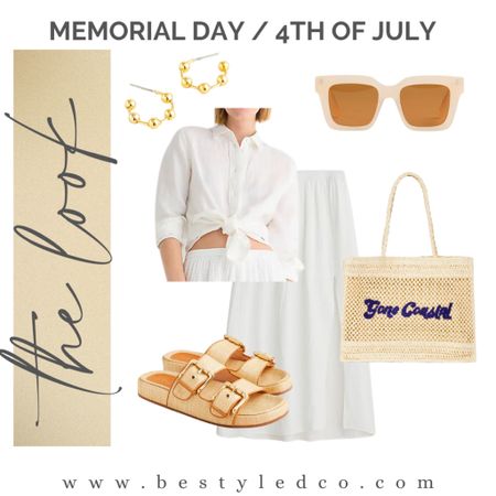 Memorial Day outfit - 4th of July looks - summer outfit ideas - classic style 

#LTKunder100 #LTKSeasonal #LTKFind