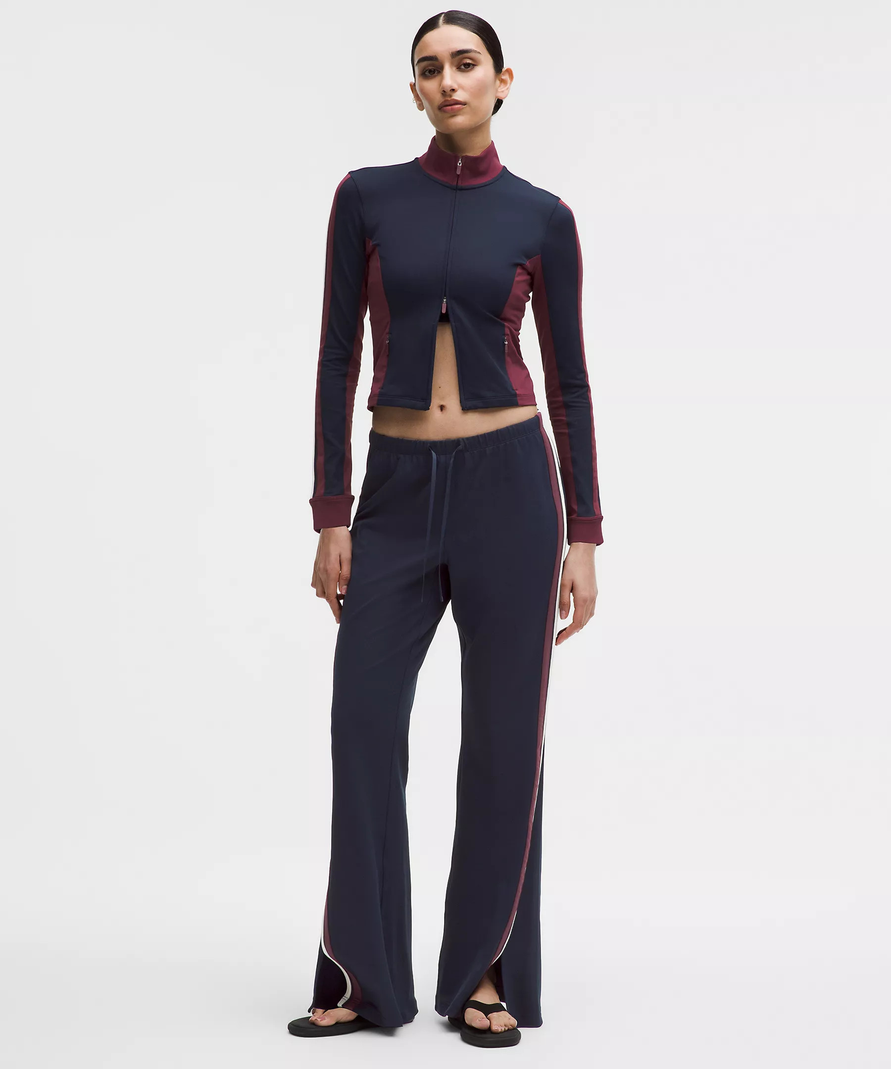 Striped Slim-Fit Mid-Rise Track Pant | Lululemon (US)