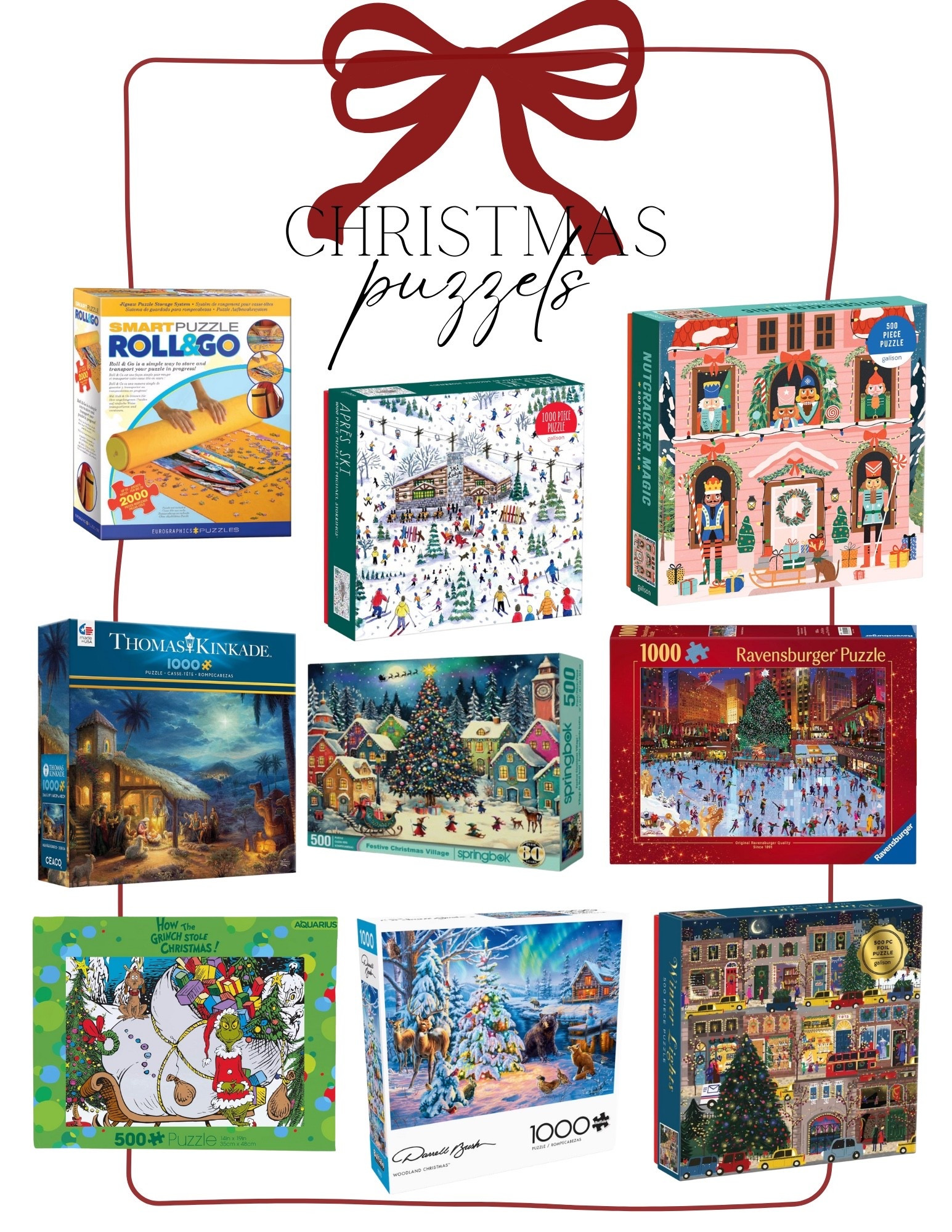 Cozy up with a Christmas puzzle!

#LTKHome #LTKHoliday #LTKSeasonal