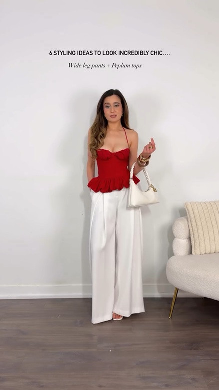Save these tips to look effortlessly chic this summer. The last idea OMG, wide leg pants and a cute balloon top is GORGEOUS! Silk/Satin pants with lace and a fringe scarf is PERFECTION! Love styling statement tops and animal print. For work, combinations like navy + pinks are STUNNING for summer! The lace corset dress DIVINE!

Which look/ trend is your favourite? Let me know in the comments ⬇️

#LTKsummer #LTKstyletip #LTKtravel