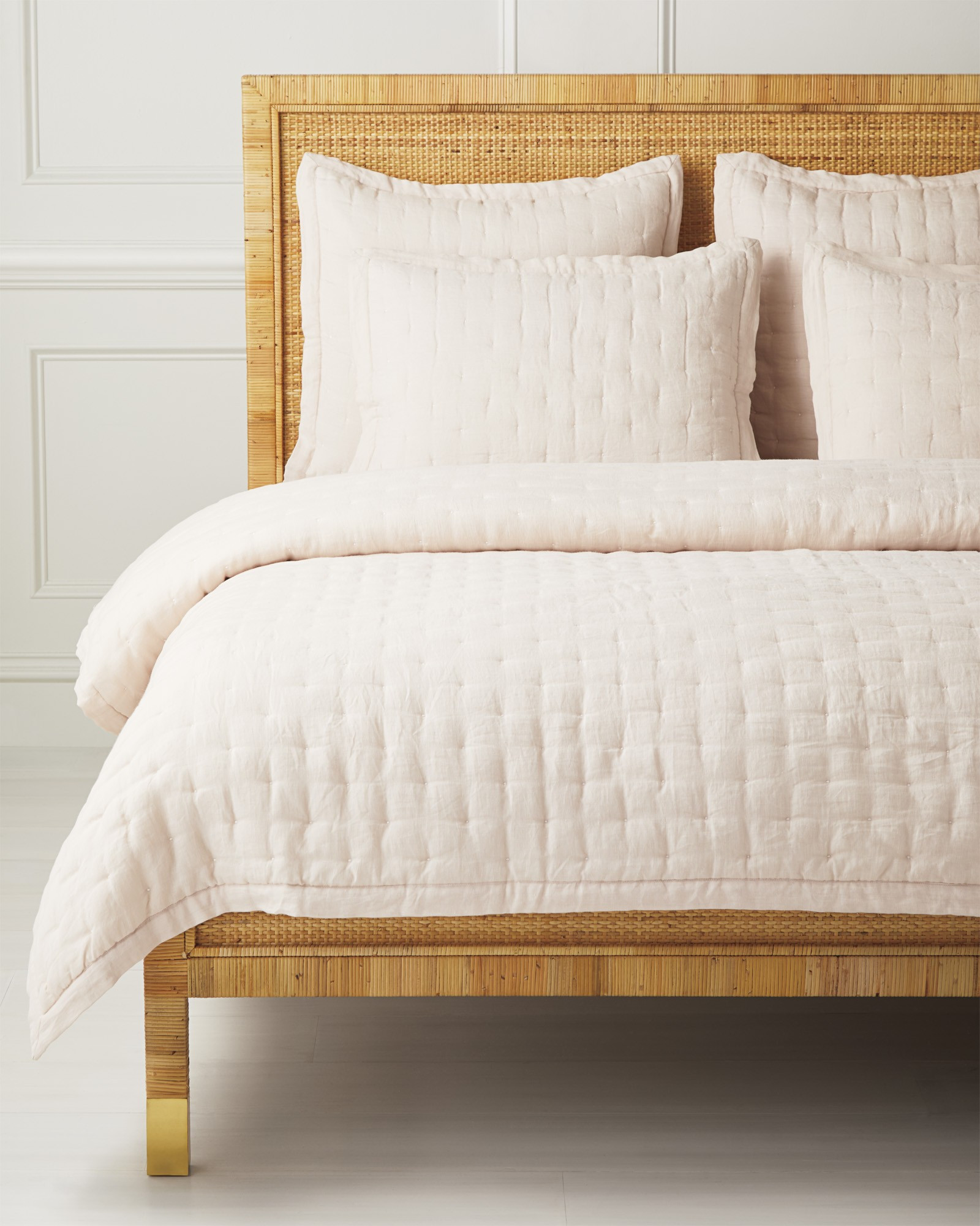 Sutter Linen Quilt | Serena and Lily