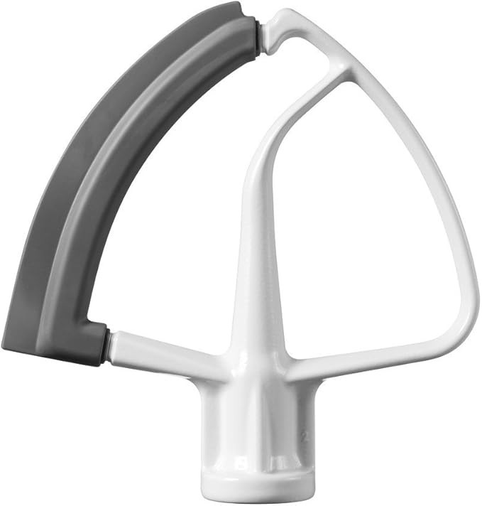 KitchenAid KFE5T Tilt-Head Flex Edge Beater, White | Amazon (US)