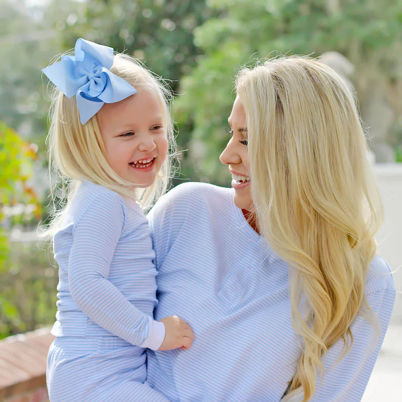 Blue Stripe Women's Pajamas | Classic Whimsy