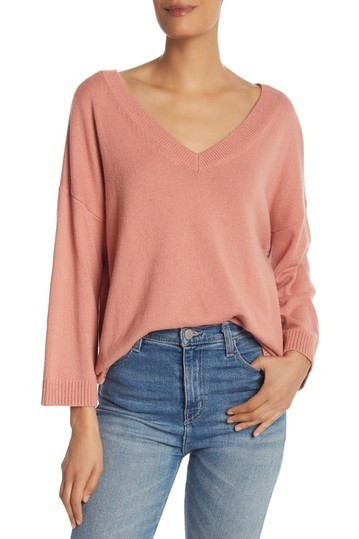 Lightweight Double-V Pullover | Nordstrom Rack